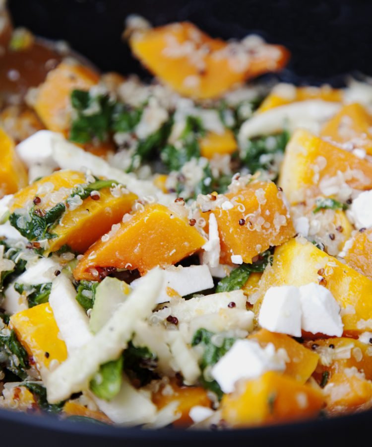 Butternut squash salad